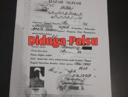 Ijazah Ketua Tuha Peuet Mamplam Nibong Diduga Palsu, APH Diminta Turun Tangan