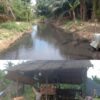 Foto: Pabrik Sagu dan Air Sungai di Baktiya, Dok. Humas Polres Aceh Utara