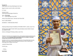 Tak Punya Biaya Pulang, Pemuda Berprestasi Asal Samudera Berharap Uluran Tangan ‘Ayahwa’ Demi Temui Ayah Yang Sakit