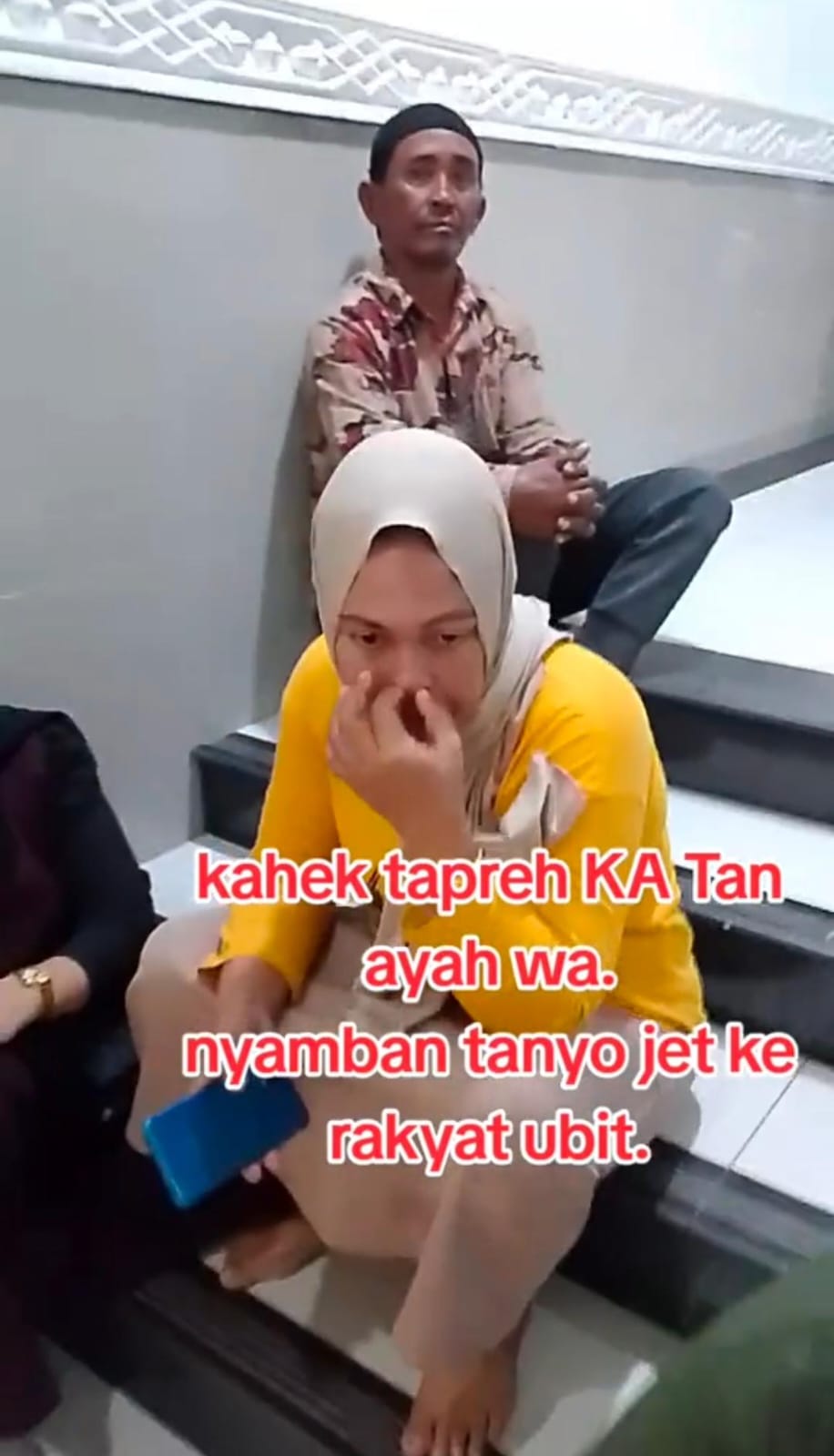 Foto: Screenshot Video Warga Matangkuli Yang Viral di Tiktok