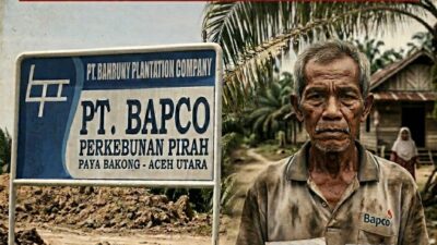 Foto: Ilustrasi AI dan Plang Nama PT. Bapco