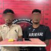 Foto: Kedua tersangka berinisial AS (25), warga Ujong Pacu, Kecamatan Muara Satu, serta AM (31), warga Gampong Blang Bidok, Kecamatan Tanah Luas, Dok. Humas Polres Aceh Utara