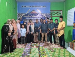 PWI dan IKWI Aceh Utara Buka Puasa Bersama Serta Santuni Anak Yatim