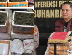 Kasat Narkoba Labusel Memang Beda! Borong Tangkapan Ganja, Pemuda Persis Kasih Dua Jempol!