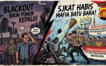 Blackout Bikin Ponok Kepalo! Forum P3H Sumut Dukung Kortas Tipikor Polri Sikat Habis Mafia Batu Bara PLTU