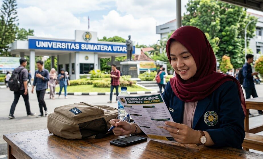 USU Resmi Buko Pendaftaran Seleksi Mandiri SMM Tahap II, Tengok Jadwual dan Syaratnyo di Sini, Wak!