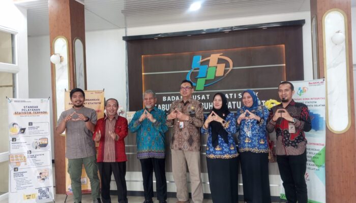 Bahas Data Bareng BPS dan Dinsos Labusel, Senator M Nuh: Cegah Anggaran Zonk dengan Data Paling Update!