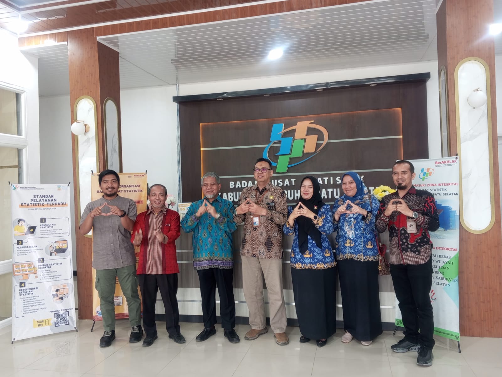 Sensus Ekonomi Lah Dimulai! Senator M. Nuh Sambangi BPS Labusel, Ingatkan Jangan Asal Tembak Data, Wak!