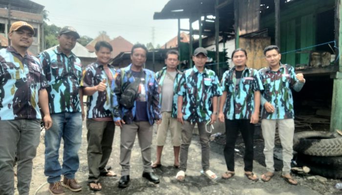 PAC IPK Tigabinanga Salurkan Sembako untuk Korban Kebakaran di Desa Kuala