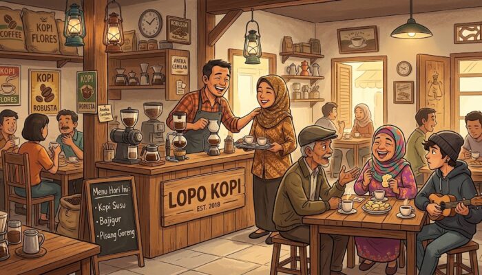 Lopo Kopi Mas Coy: Berjalan Pelan di Antara Harapan yang Pernah Patah
